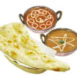 【カレーが2つでお得】2カレーセット / 2CurrySet(【スパイス王国インドで長年修行したシェフのこだわり料理】Himalayan Spice and Masala Mart)