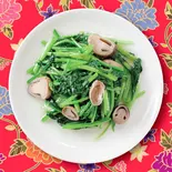 炒青菜(青菜炒め)（池袋 茶舘）