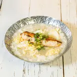 【定番】丸ごと鮭雑炊（ぞうすいマニア〜鶏キング〜大正店）