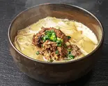 【白湯】牛すじ極太春雨 soy milk soup Super-thick Bean Curd Vermicelli #2(極太麻婆春雨 札幌店)