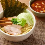 濃厚極太つけ麺【辛みそ】(並)≪2928≫(濃厚魚介豚骨つけ麺 諸星 三宮南店)
