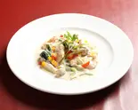 スズキのポワレ ベルモットソース（イタリアンレストラン トマト）