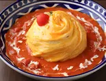 ドレスドオムライス(デミグラス)(Hero`s Cafe and Sports Bar)