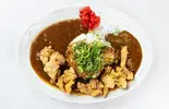 牛すじねぎ唐揚げカレー（大阪堀江カレー クローバー）