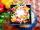 シーザーグレインズライスボウルサラダ(Grains rice bowl salad グリーングレインブレイン)