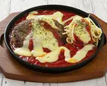 トマトチーズ煮込みハンバーグ Tomato & Cheese Hamburg Steak(千田の煮込みハンバーグ)