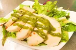 バジルチキンのイタリアンサラダ(低温調理のステーキ丼屋)