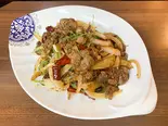 ラム肉のクミン炒め（六町飯店）