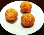 胡麻団子(3個) Fried Sesame Balls(3pieces)（心意）