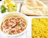 バターチキンカレーセット(ナン・ライス) Buttr Chicken Curry Lunch Set（アジアティーク 立川店）