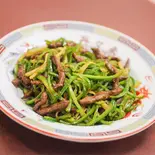 牛肉とピーマンの炒め（中華料理再々来）