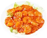 エビチリソース Chilli Prawns（大梁餃子）