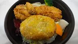 唐揚げコロッケ丼（揚げたて唐揚げと丼物弁当 キッチンヤタロー）