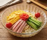 冷やし中華【大盛(麺2倍)】（Harukiん家）
