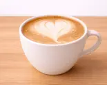 ホットラテ（HITO2 COFFEE LAB）