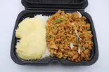 デリシャスミンチとろけるチーズトッピング Delicious Minced Meat with Melted Cheese（アダルサ 武蔵小金井店）