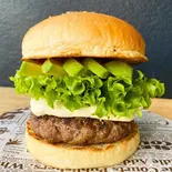 【炭焼き】アボカドクリームチーズバーガー(BURGERS NEW YORK)