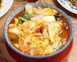 サンラータンメン Hot and sour soup noodles（鶴の恩がえし 銀座店）