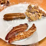 燻製3種盛(チーズ、鶏ササミ、ミックスナッツ)（居酒屋たこっちさん）