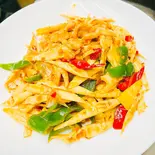 姫竹の湖南風炒め（飲茶料理 飛輝）