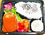 ハンバーグの特製デミソース弁当(餃子工房ちびすけ 梅田総本店)
