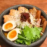 【新商品】全部のせ海老ポタらあめん（俺の創作らぁめん 極や 上野広小路店）