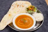 マトンカレーセット mutton curry set（本場インドカレー ナマステハカタ）