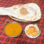 マトンカレーセット Mutton Curry set(インド料理ミラン 下板橋店)
