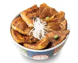 人気No.1ハーフ＆ハーフ丼〈大盛〉Half-and-Half Bowl Large（元祖豚丼屋TONTON旗の台店）