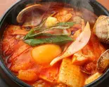 純豆腐チゲ(韓国惣菜3品、ご飯大盛り無料)（韓国家庭料理ジャンモ 聖蹟桜ヶ丘店）