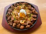 ペッパーガーリックライス(キムチ)（高タンパク＆低カロリーの肉料理専門店KikuNiku）