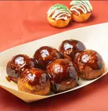 たこ焼き【ソース】6個入りTakoyaki(Sauce)6pieces（カリトロ三国 本店）