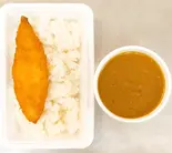 白身フライカレー（カレー屋ほうでん）