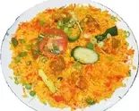 マトンビリヤニ/Mutton Biryani(ソキンインドネパールレストラン春日野道店)