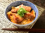 唐揚げ卵とじ丼(カツ丼屋 八方 西荻窪店)