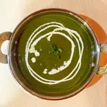 マトンほうれん草カレー（インドネパール料理 ガネーシャ）