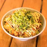 名物‼︎からマヨ丼(5個)（自家製唐揚げと自慢のたこ焼き 弁当 蛸ぎゃんぐ）