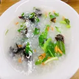 野菜お粥(中華料理 宮)