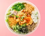 特製塩ダレの和風ポキサラダボウル special salt sauce（14種野菜のヘルシーポキサラダボウル HEALTHY POKE SALAD TOKYO）