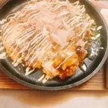キムチ豚チーズ玉天（お好み焼き処小奈や）