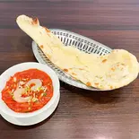 エビマサラカレーセットPrawn masala curry set(ヒマルパレス泉店)