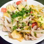 牛センマイ炒め Sach bò xao（ベトナム料理ハノイレストラン川崎）