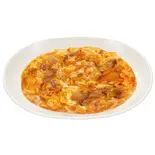 牛とじ皿 Simmered Beef & Egg Plate（なか卯 宮の森東店）