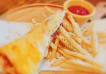 1ピースピザ＆ポテトフライセット（絶品洋食屋 トスカーナ）