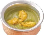 ほうれん草チキンカレー/Spinach Chicken Curry(ソキンインドネパールレストラン春日野道店)