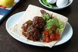 ミートボールロール meatball roll（喫茶サビーズ）