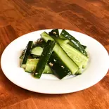 タタキ胡瓜(中華や萬丸)