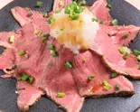 熟成ローストビーフ丼 おろし大根ポン酢（タピオカ＆韓国フード専門店 ミンチャ）