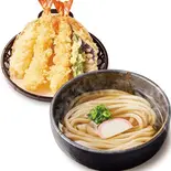 上天ぷらうどん（久兵衛屋 南与野店）