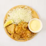 唐揚げ7個(大盛り麺や 日木うどん 平岸店)